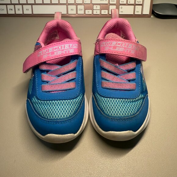 3/$30 - Toddler Size 8 Sketchers Shoes - Picture 6 of 8